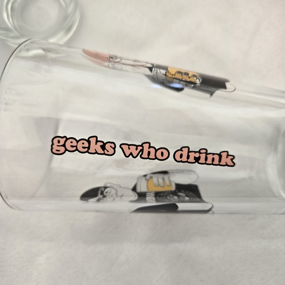 "Geeks Who Drink" Pint Glass, Obey Your Quizmaster Trivia Competition, Set of 5 - Picture 7 of 9